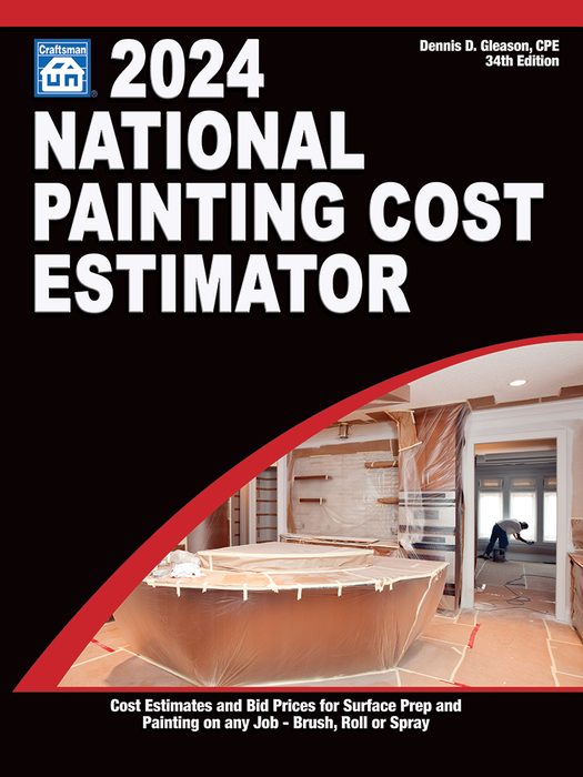 2024 National Painting Cost Estimator Book