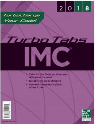 2018 International Mechanical Code Turbo Tabs LL