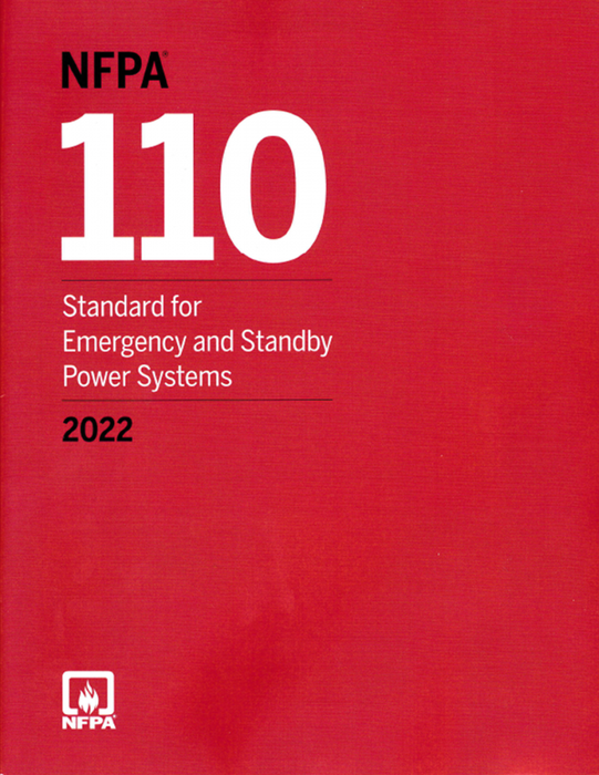 2022 NFPA 110 Emergency and Standby Power Systems