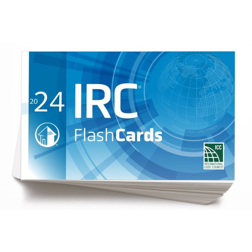 2024 International Residential Code - FLASHCARDS