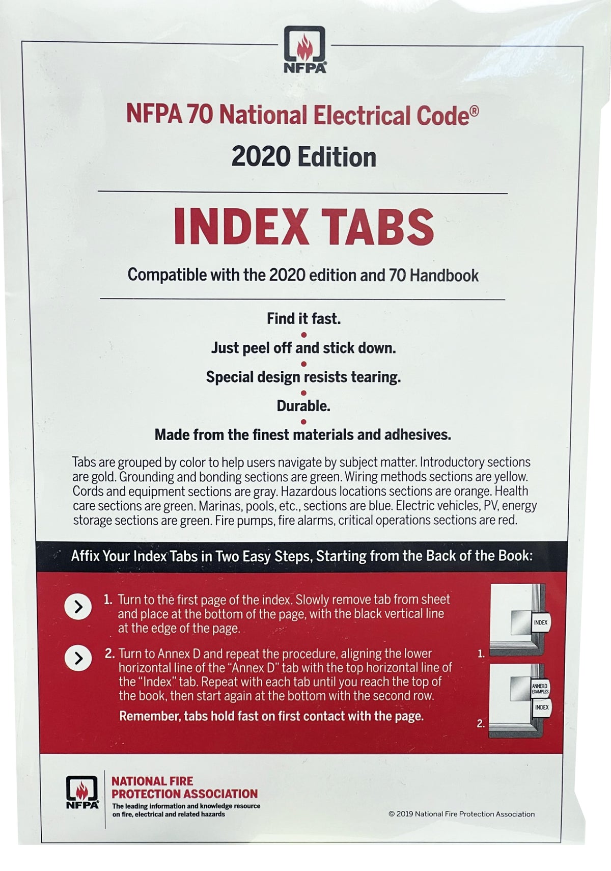 Electrical Code Tabs National Electrical Code Tabs 2020 — BNi Building News