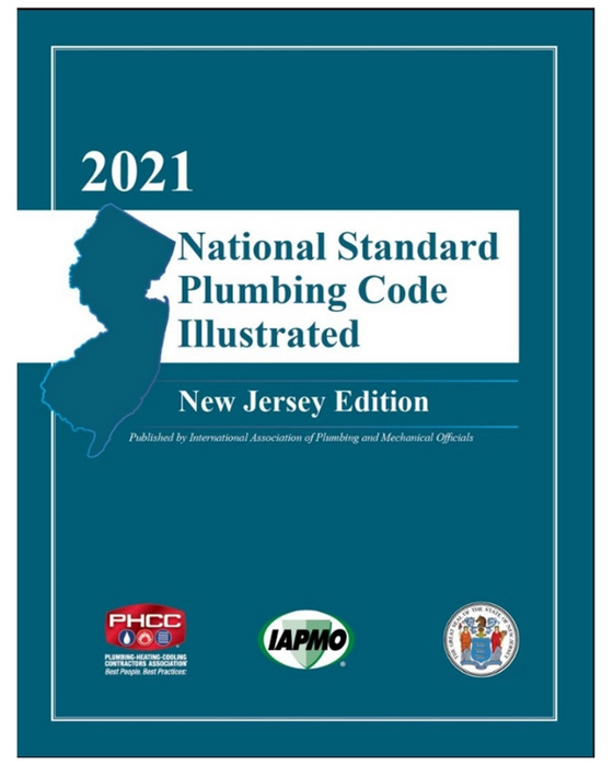 2021 National Standard Plumbing Code Illustrated New Jersey Edition