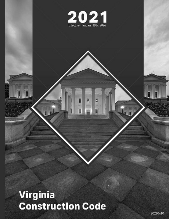 Virginia Building Code Books 2021 Virginia Construction Code — BNi Building News