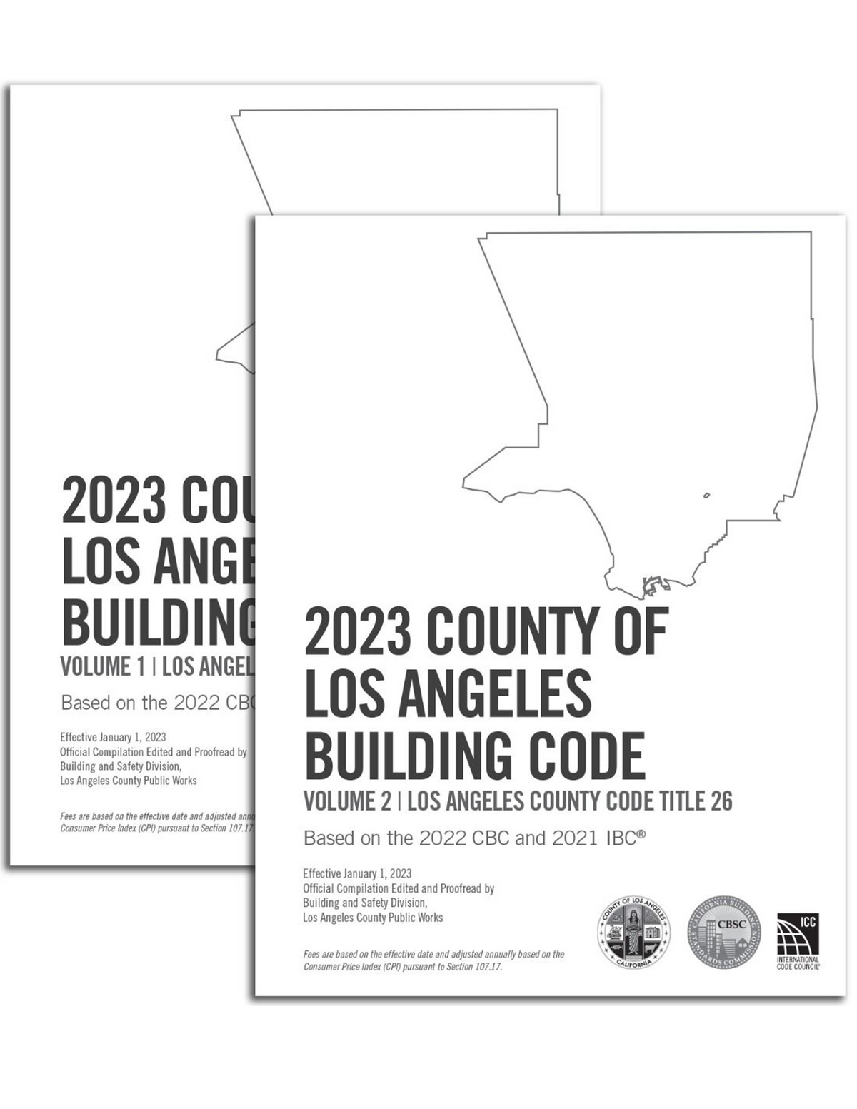 2023 County of Los Angeles Building Code (2 Volumes) - Amendments only ...