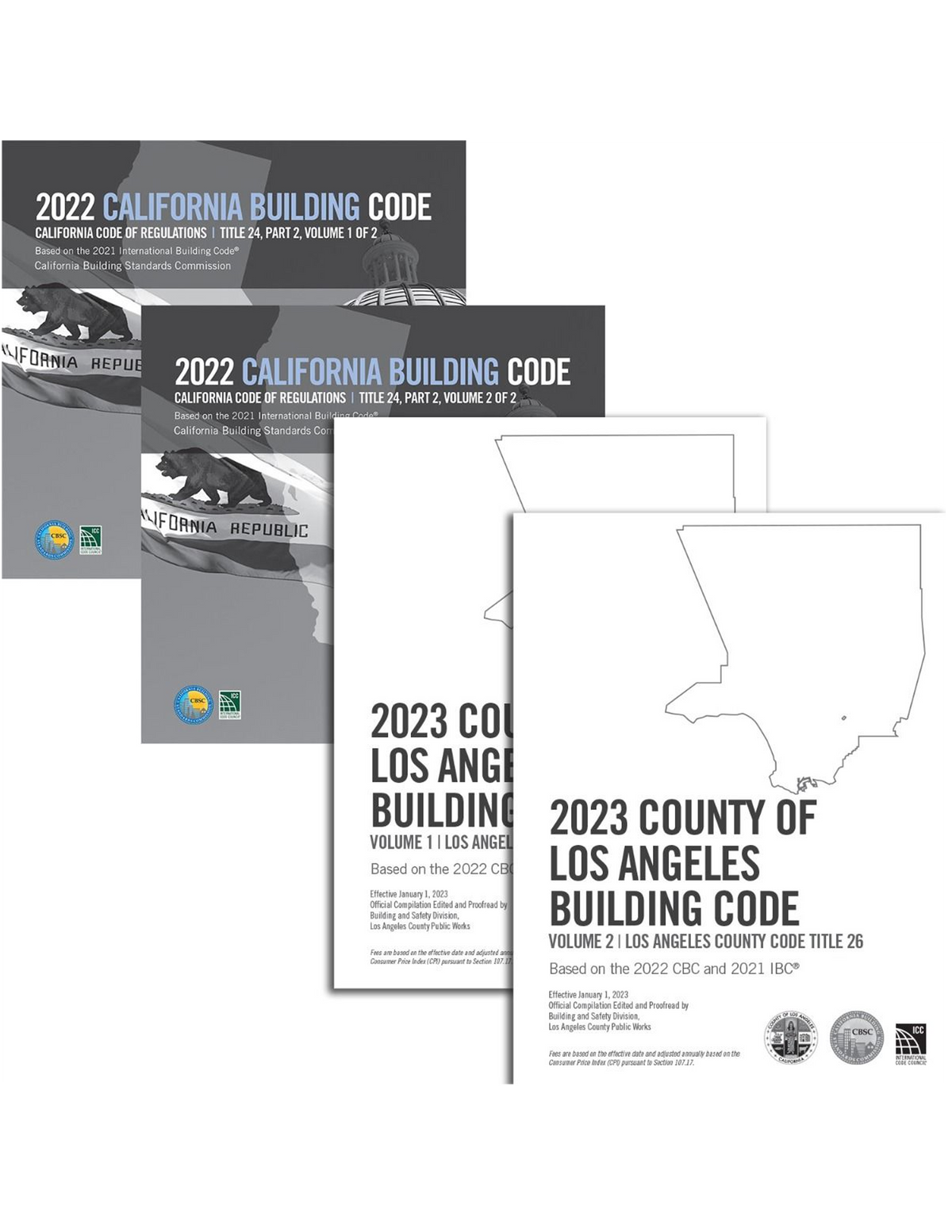 2023 County of Los Angeles Building Code (2 Volumes) Full Code — BNi ...