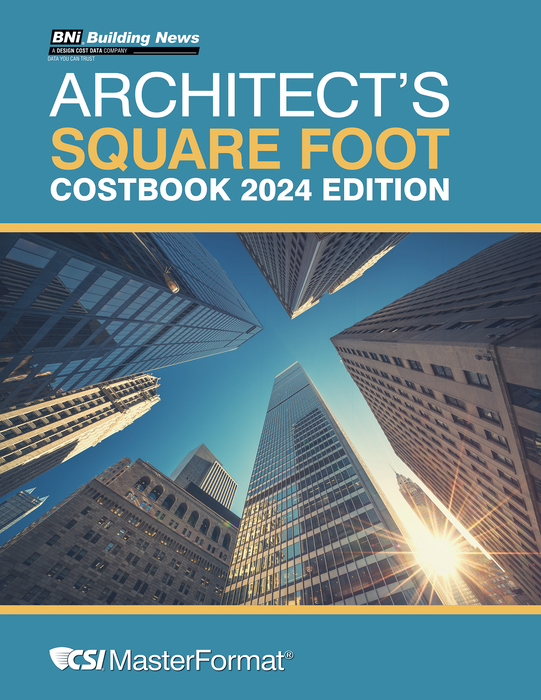 2024 Architect's Square Foot Costbook