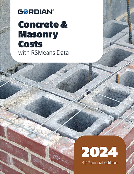 RS Means Concrete & Masonry Costs Data 2024 Estimating Guide