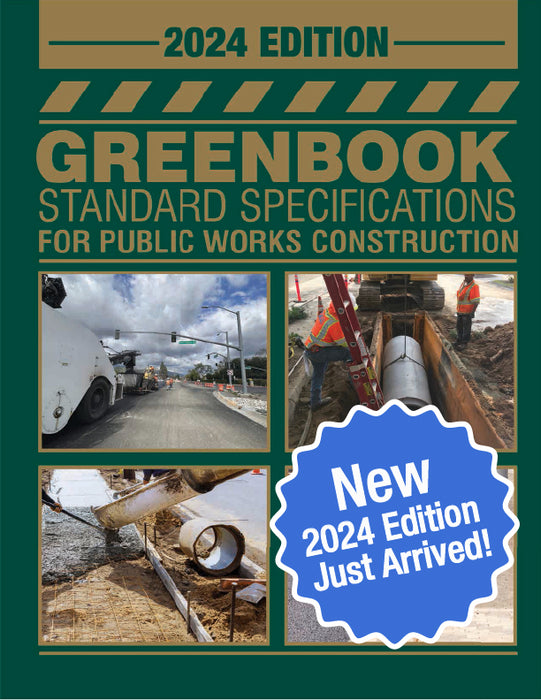 2024 Greenbook: Standard Specifications for Public Works Construction