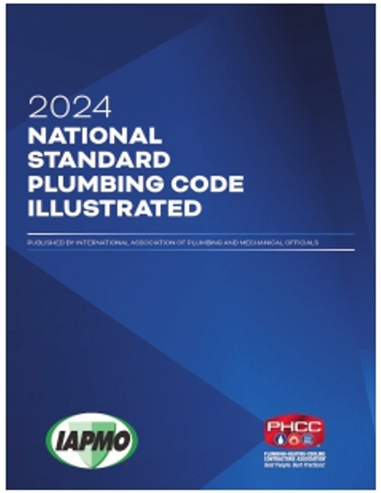 2024 Uniform Plumbing Code Illustrated Training Manual w/Tabs