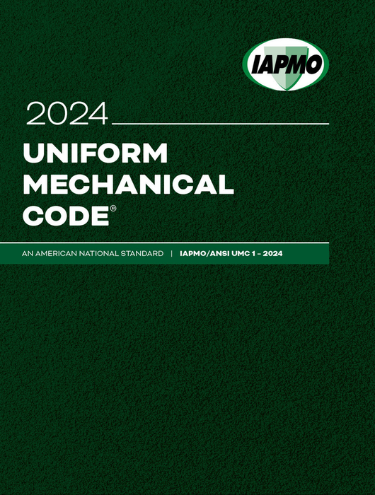 2024 Uniform Mechanical Code Soft Cover w/Tabs