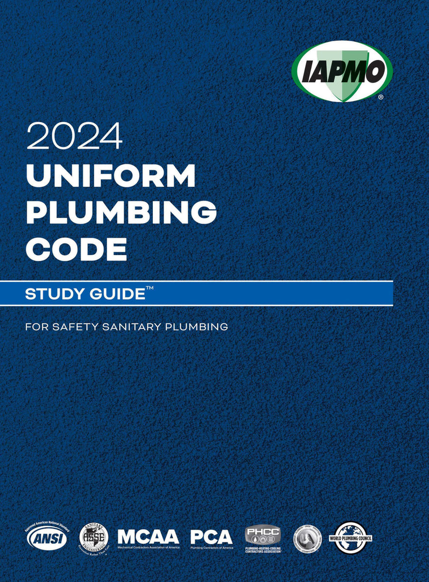 2024 Uniform Plumbing Code Study Guide w/Tabs — BNi Building News
