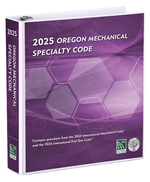 2025 Oregon Mechanical Specialty Code