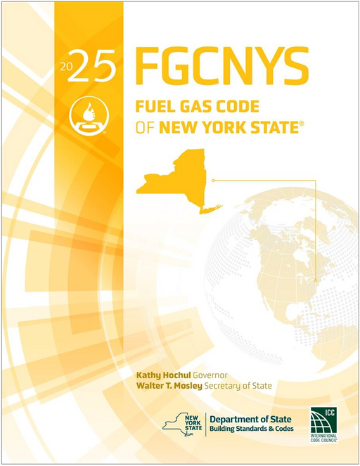 2025 New York State Fuel Gas Code