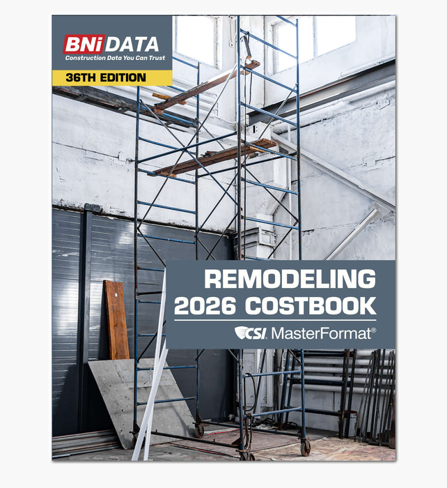2026 BNi Remodeling Costbook