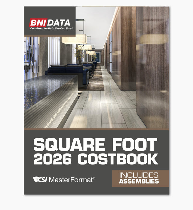 2026 BNi Square Foot Costbook