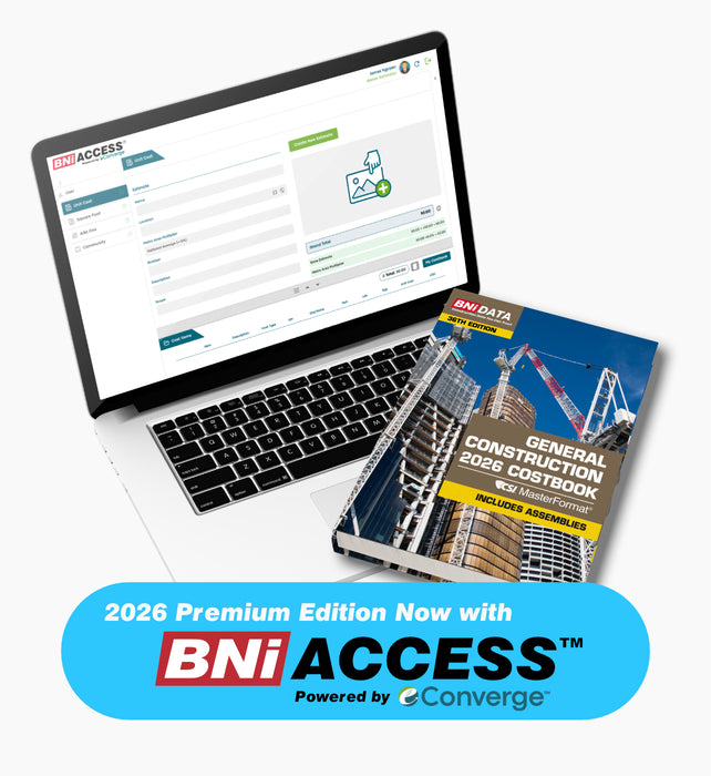 2026 BNi General Construction Costbook