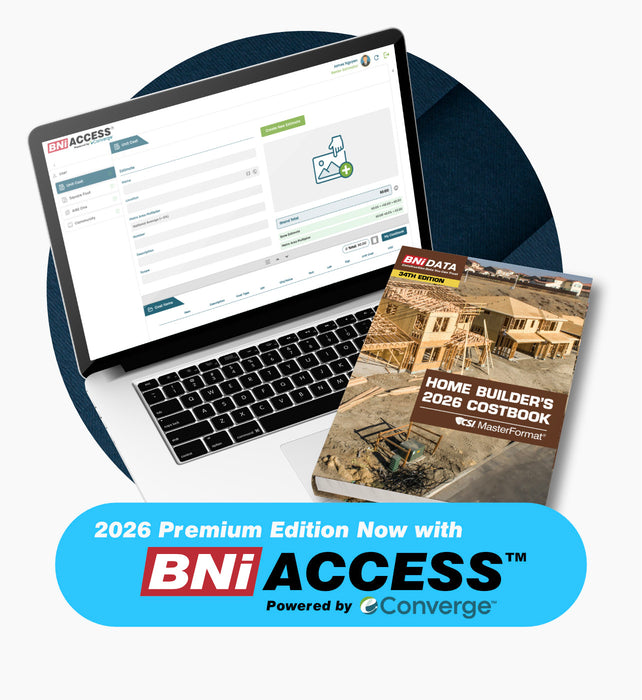 2026 BNi Home Builder's Costbook