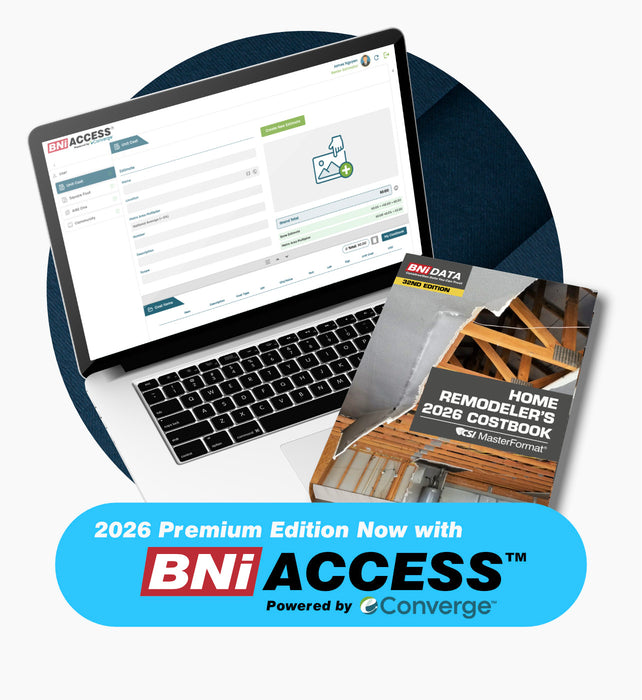 2026 BNi Home Remodeler's Costbook