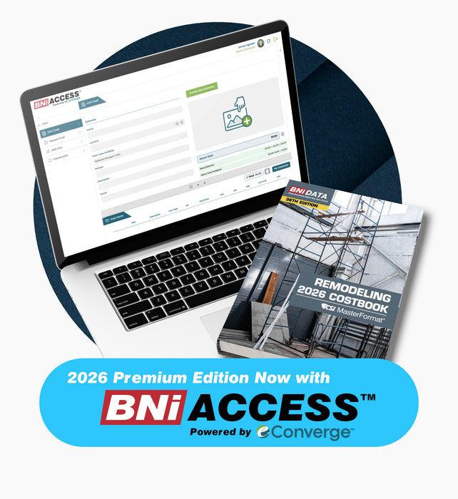 2026 BNi Remodeling Costbook