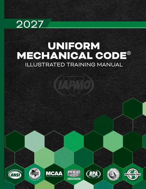 2027 Uniform Mechanical Code Illustrated Training Manual w/Tabs