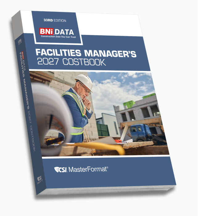 2027 BNi Facilities Manager's Costbook (Pre-Order Exclusive)