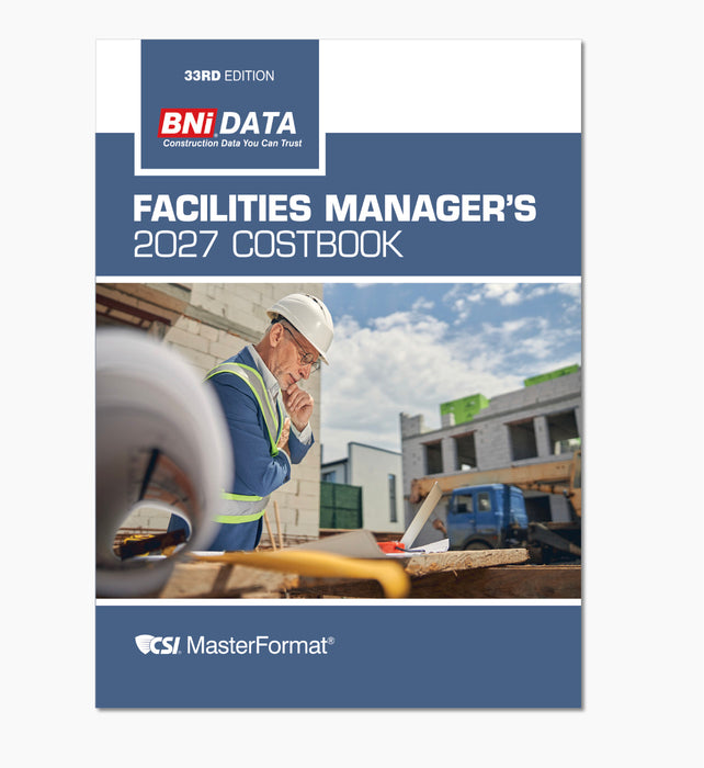 2027 BNi Facilities Manager's Costbook (Pre-Order Exclusive)
