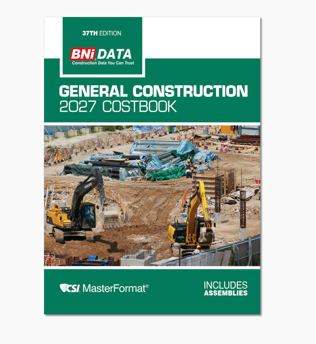2027 BNi General Construction Costbook (Pre-Order Exclusive)