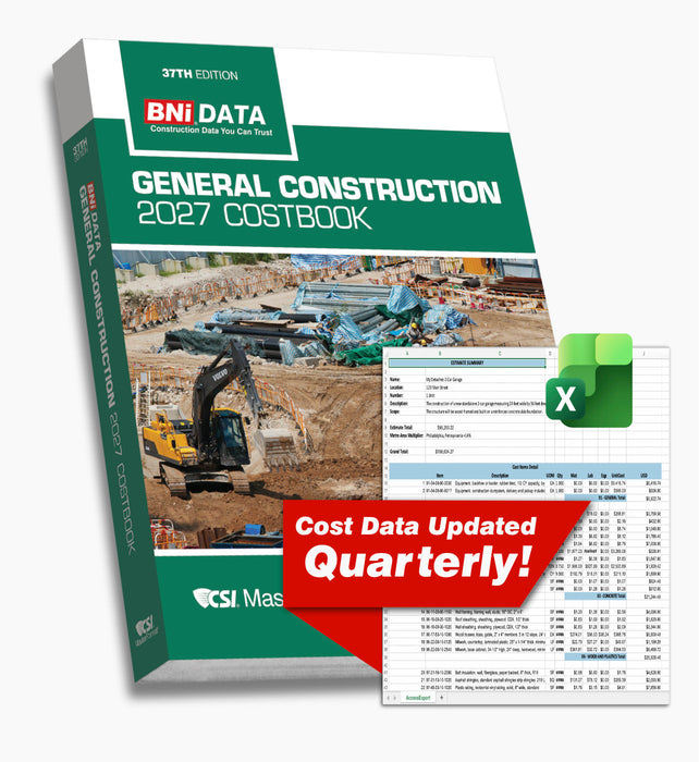 2027 BNi General Construction Costbook (Pre-Order Exclusive)