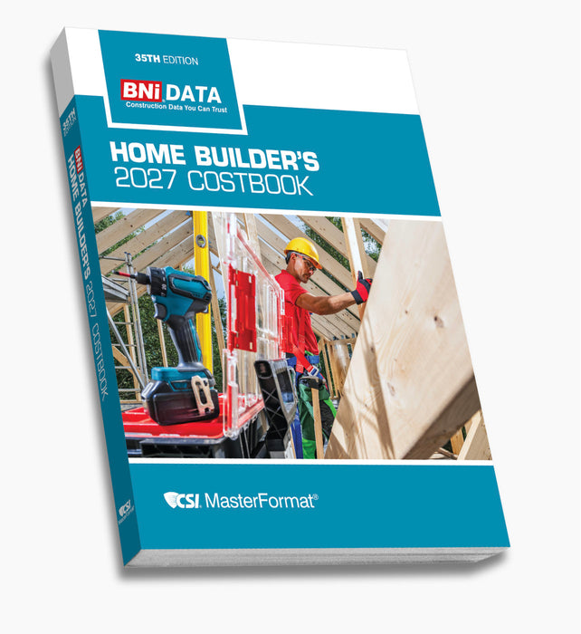 2027 BNi Home Builder's Costbook (Pre-Order Exclusive)