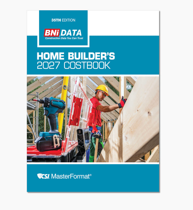2027 BNi Home Builder's Costbook (Pre-Order Exclusive)
