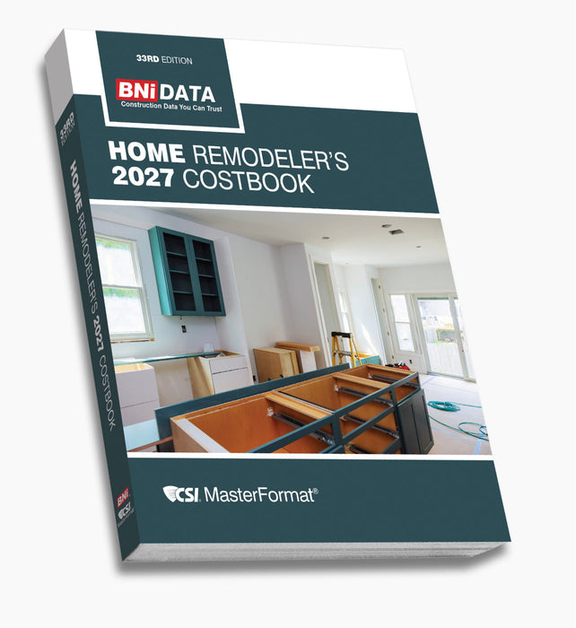 2027 BNi Home Remodeler's Costbook (Pre-Order Exclusive)