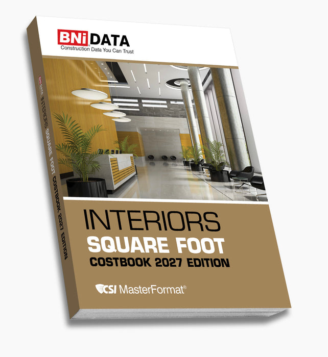 2027 BNi Interiors Square Foot Costbook