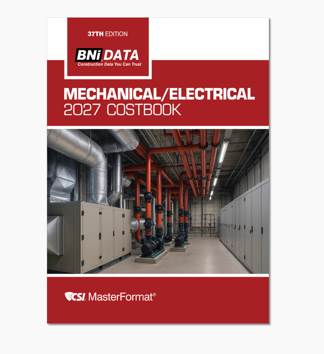 2027 BNi Mechanical/Electrical Costbook (Pre-Order Exclusive)