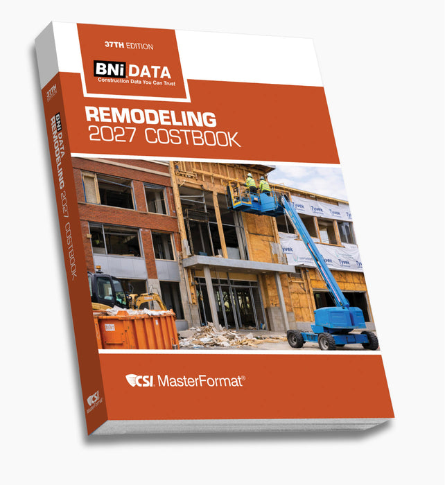 2027 BNi Remodeling Costbook (Pre-Order Exclusive)