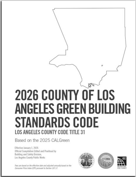2026 County of Los Angeles Green Building Standard Code - Amendments only