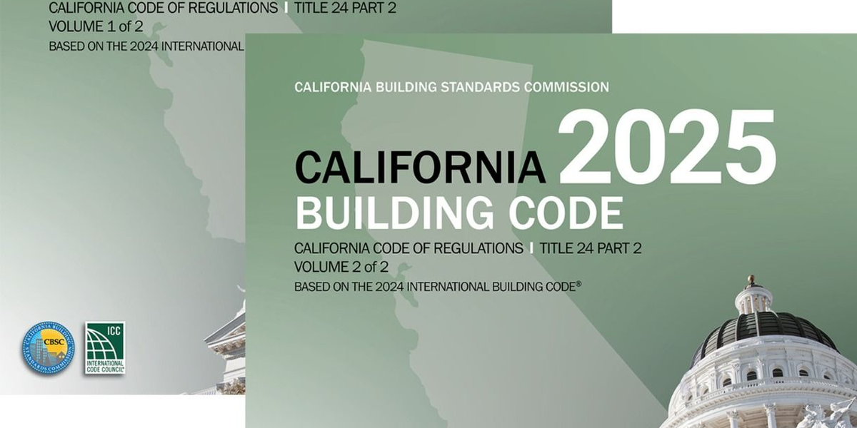 2025 California Building Code, Title 24, Part 2 (Volumes 1 & 2) — BNi ...
