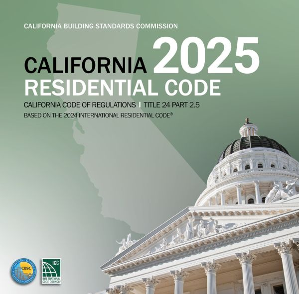 2025 California Residential Code, Title 24, Part 2.5