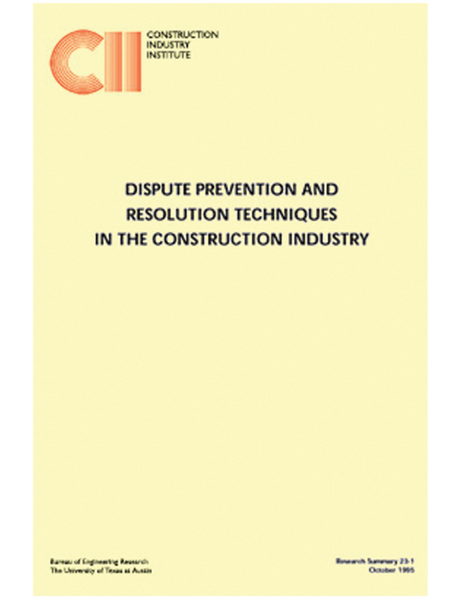 Disputes Prevention & Resolution Techniques