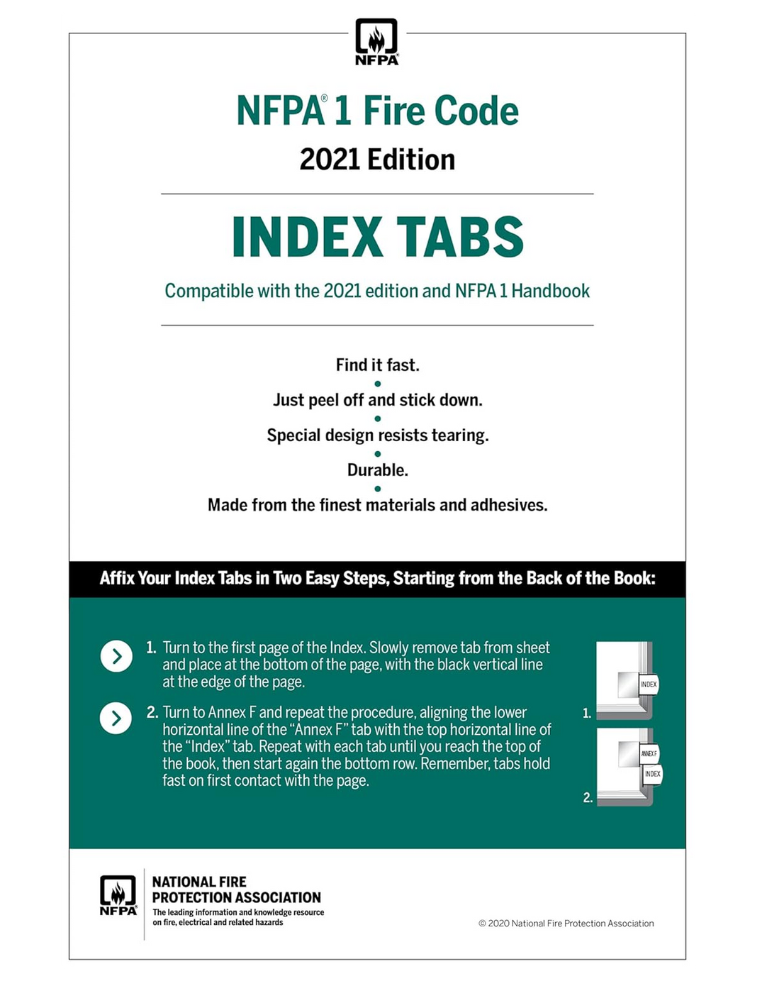 Code Fire Product NFPA 1 FIRE CODE - TABS 2024 (1TAB24) — BNi Building News