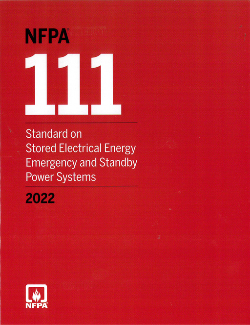 NFPA 111 Standard on Stored Electrical Energy 2022