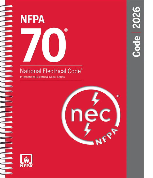 2026 National Electrical Code - Spiral Bound