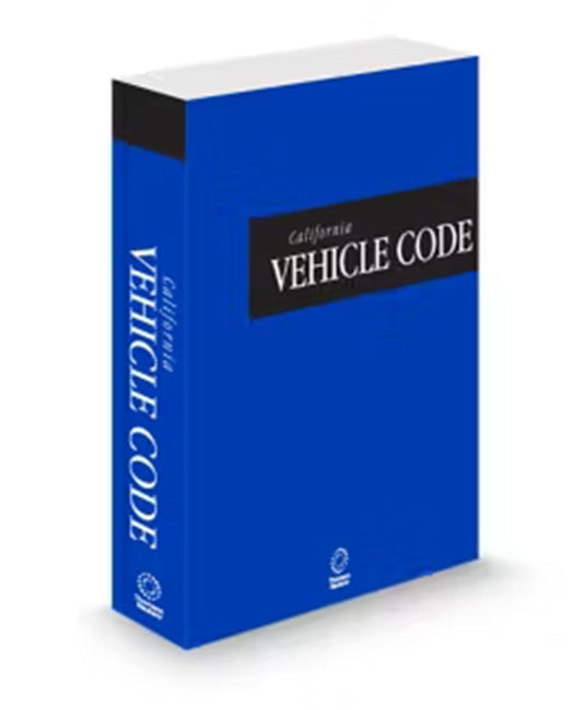 California Desktop California Vehicle Code 2026