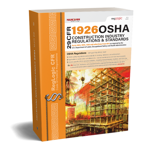 OSHA Construction Industry Regulations & Standards 29 CFR 1926 July 2026