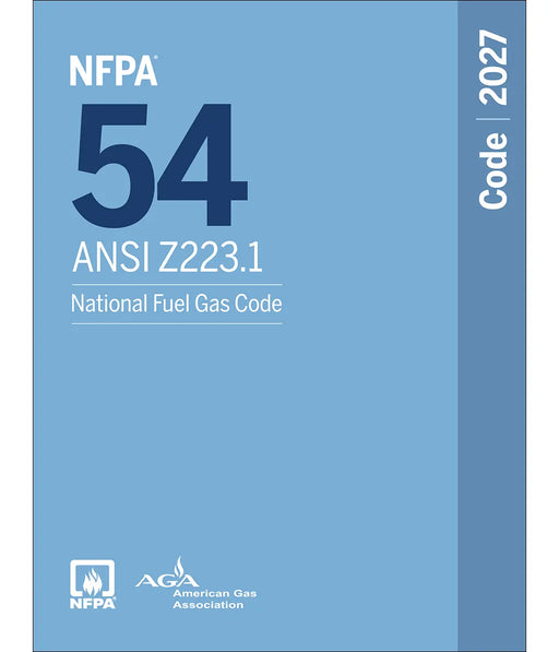 2027 NFPA 54 National Fuel Gas Code