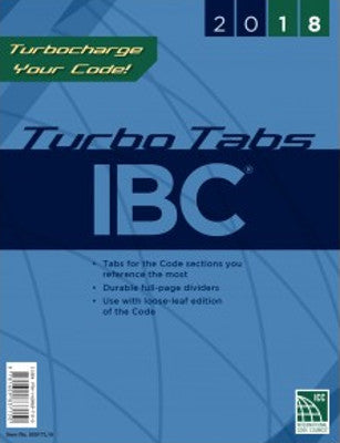 2018 International Building Code Turbo Tabs SC