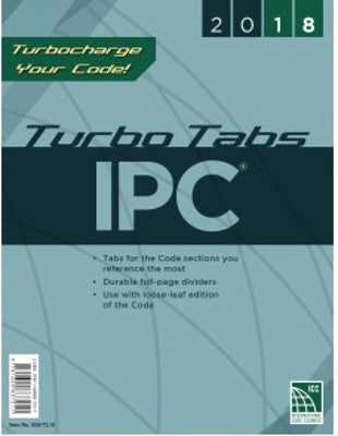 2018 International Plumbing Code Turbo Tabs SC
