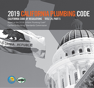 2019 California Plumbing Code, Title 24 Part 5