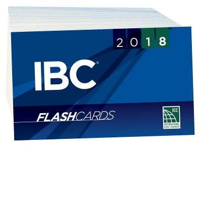 2018 International Building Code Flash Cards
