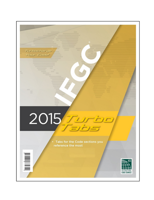 2015 International Fuel Gas Code (IFGC) Turbo Tabs, Loose Leaf