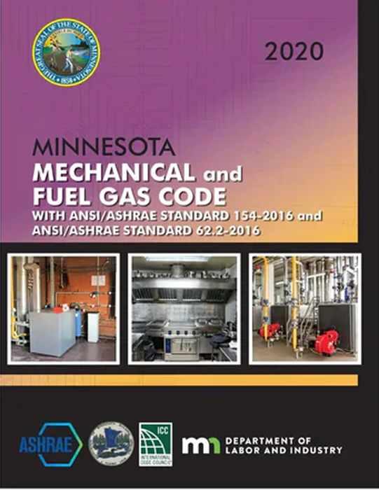 2020 Minnesota Mechanical and Fuel Gas Code